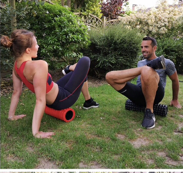 automassage sur rouleau coach sportif lille